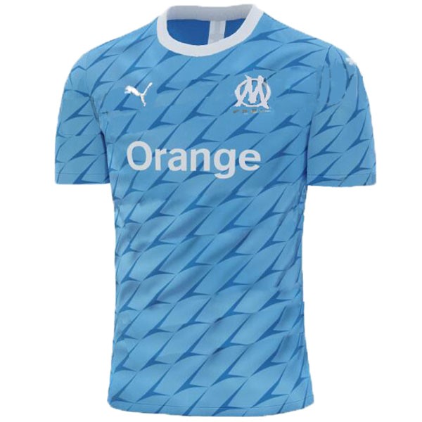 Tailandia Camiseta Marsella Replica Segunda Ropa 2019/20 Azul Claro